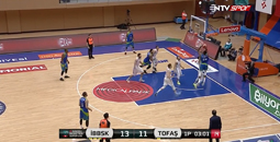 BSL 20. HAFTA: İstanbul BBSK 73-80 TOFAŞ 